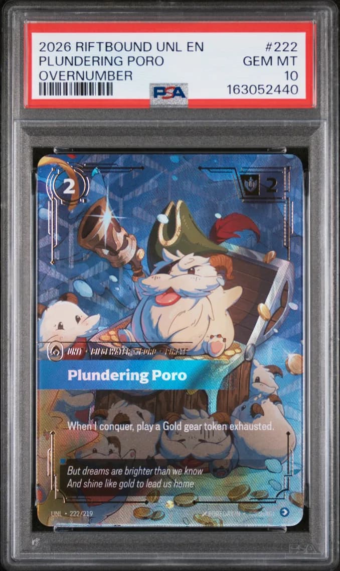 Plundering Poro, PSA 10