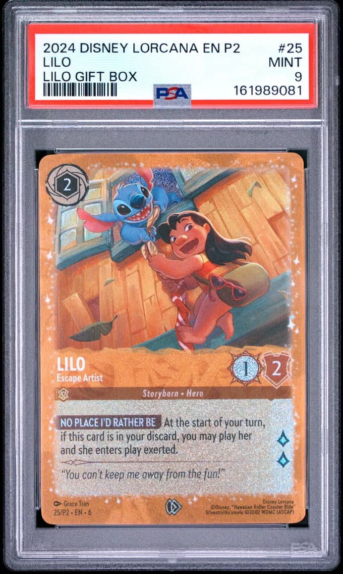 Lilo - Escape Artist, PSA 9