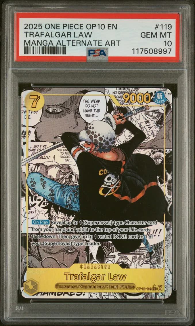 Trafalgar Law, PSA 10
