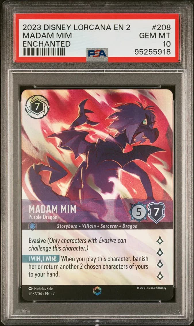 Madam Mim - Purple Dragon, PSA 10