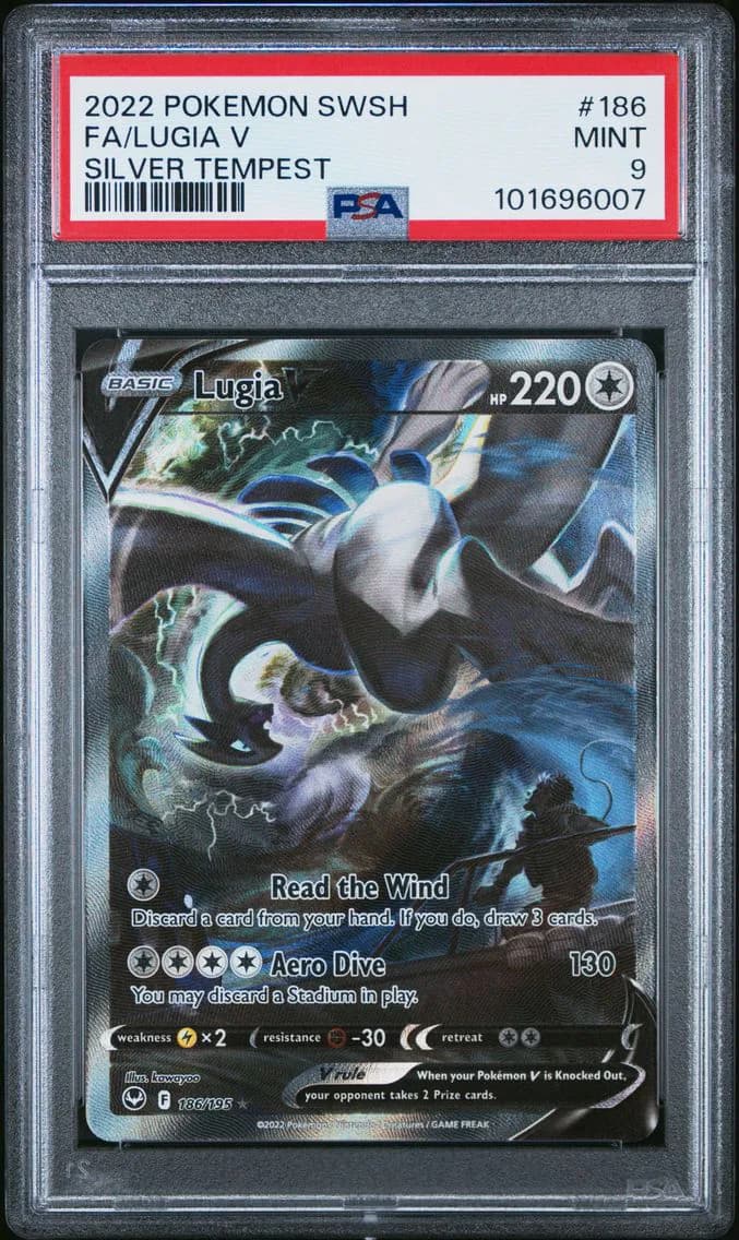 FULL ART/LUGIA V, PSA 9