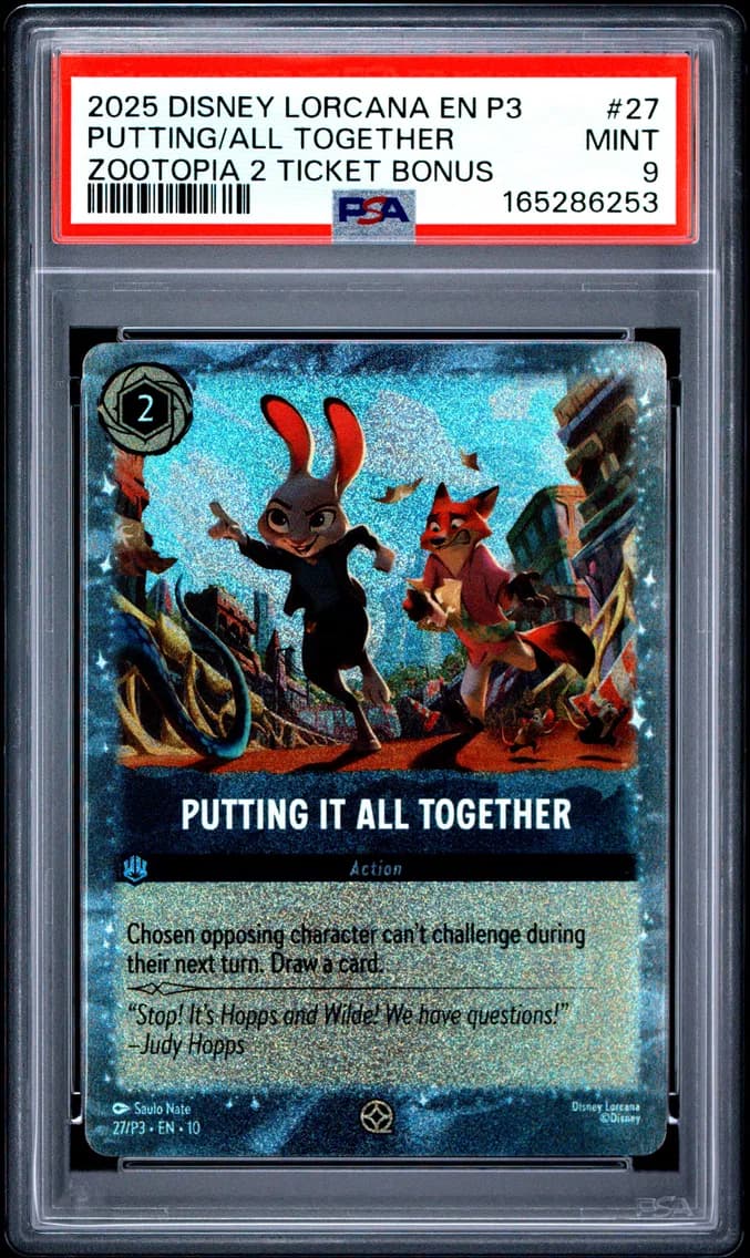Putting It All Together, PSA 9