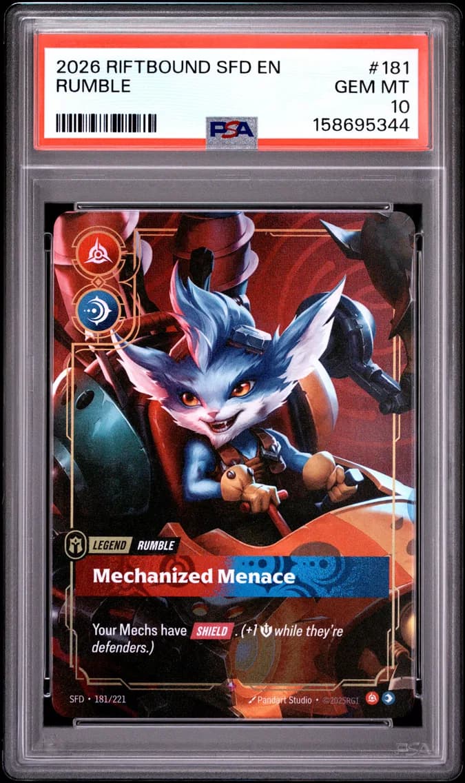 Rumble - Mechanized Menace, PSA 10