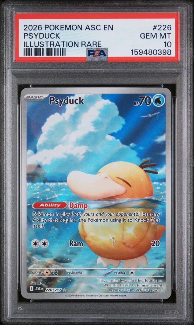 Psyduck, PSA 10