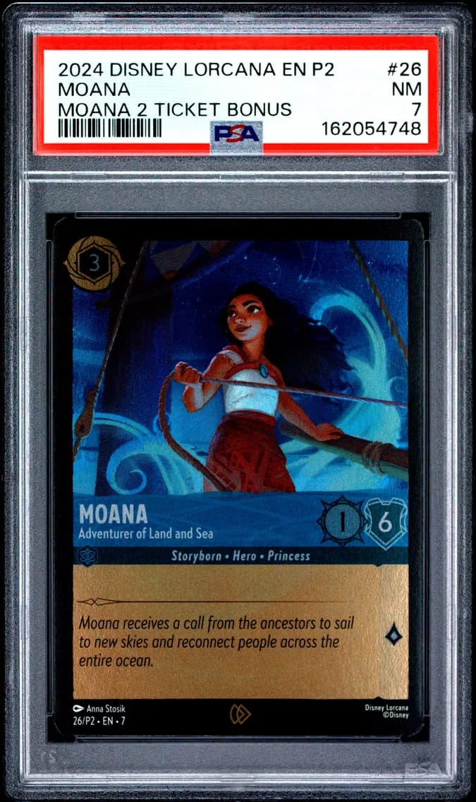 Moana - Adventurer of Land and Sea, PSA 7