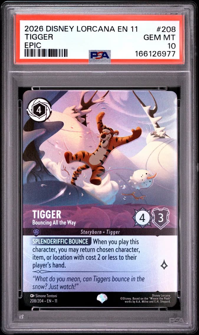 Tigger - Bouncing All the Way, PSA 10