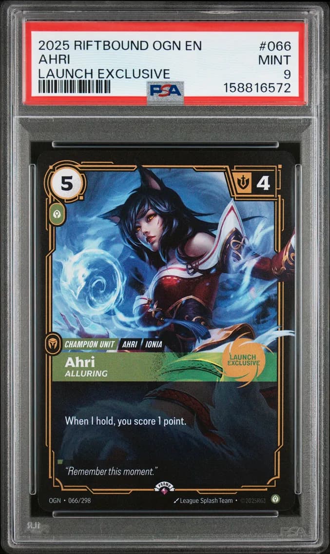 Ahri - Alluring, PSA 9