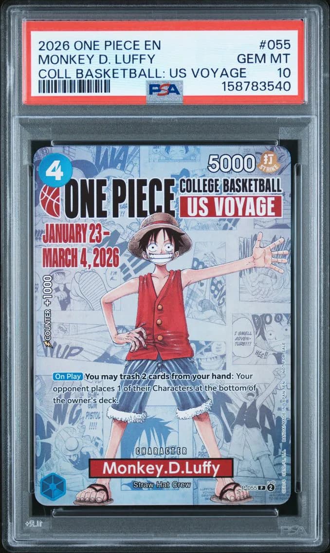 Monkey D. Luffy, PSA 10