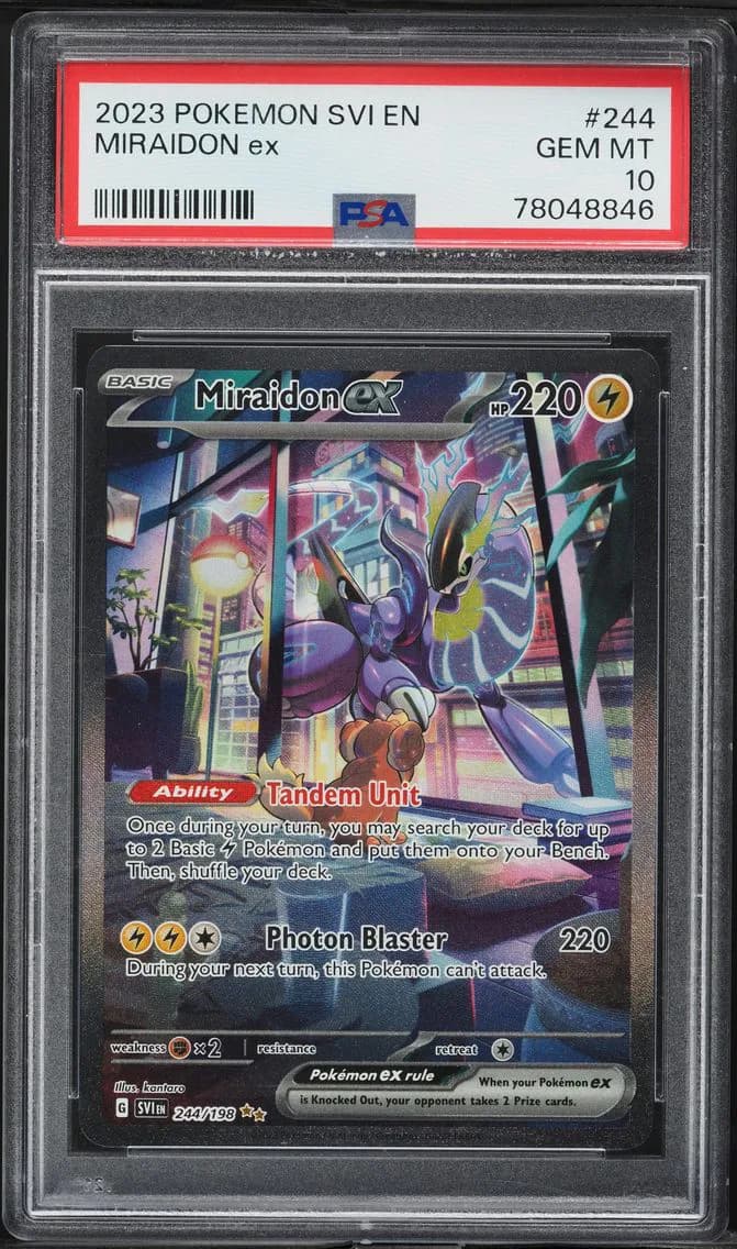Miraidon EX, PSA 10