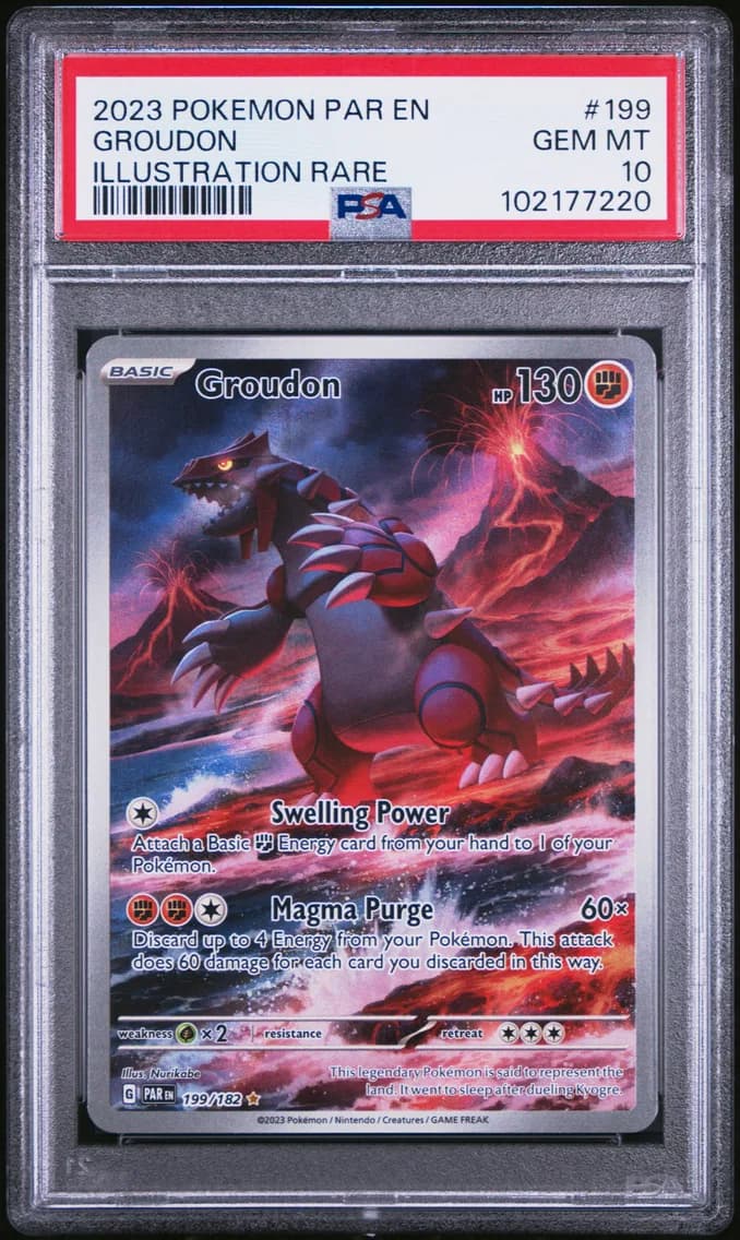 Groudon, PSA 10
