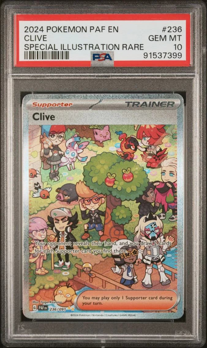 Clive, PSA 10