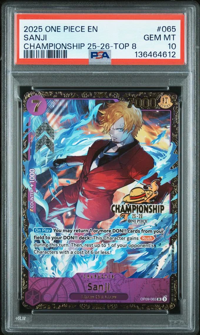 Sanji, PSA 10