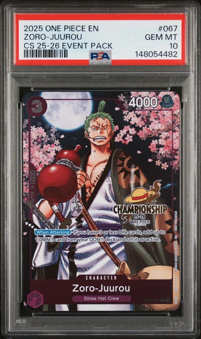 Zoro-Juurou, PSA 10