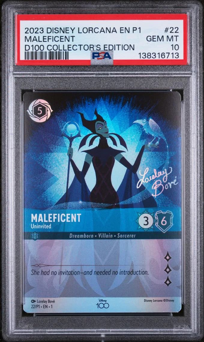 Maleficent - Uninvited, PSA 10