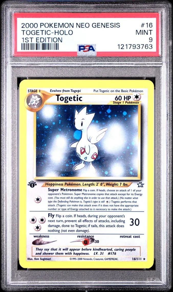 TOGETIC-HOLO, PSA 9