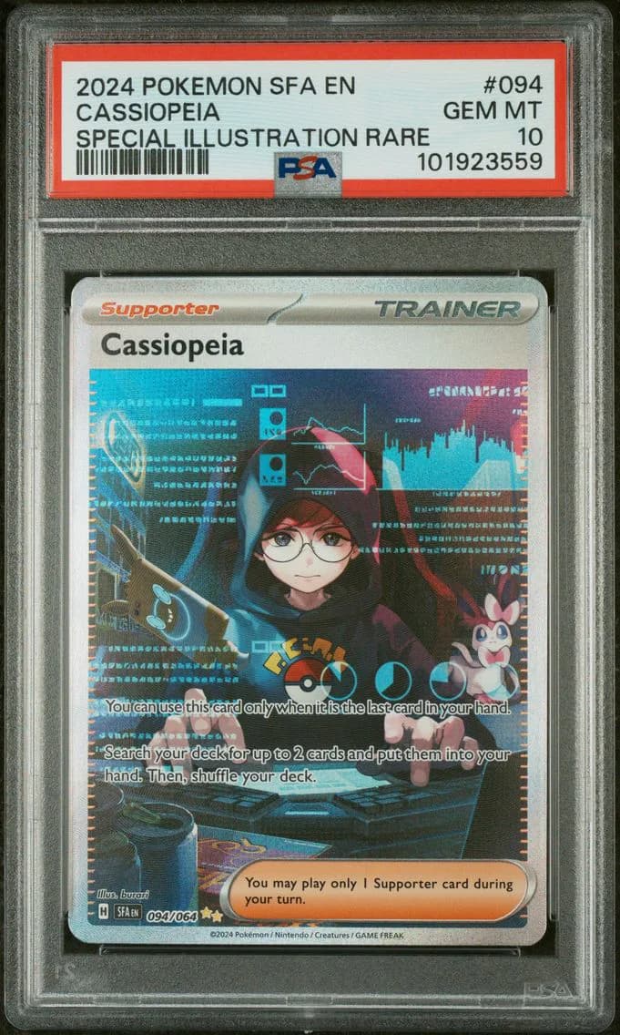 Cassiopeia, PSA 10