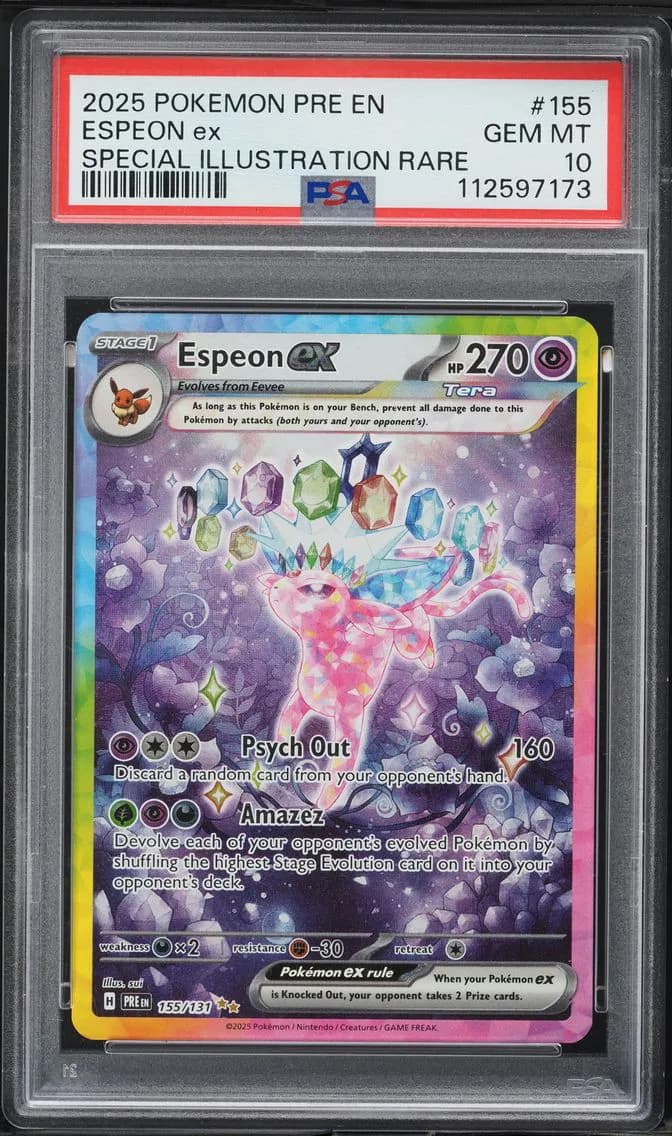 Espeon EX, PSA 10