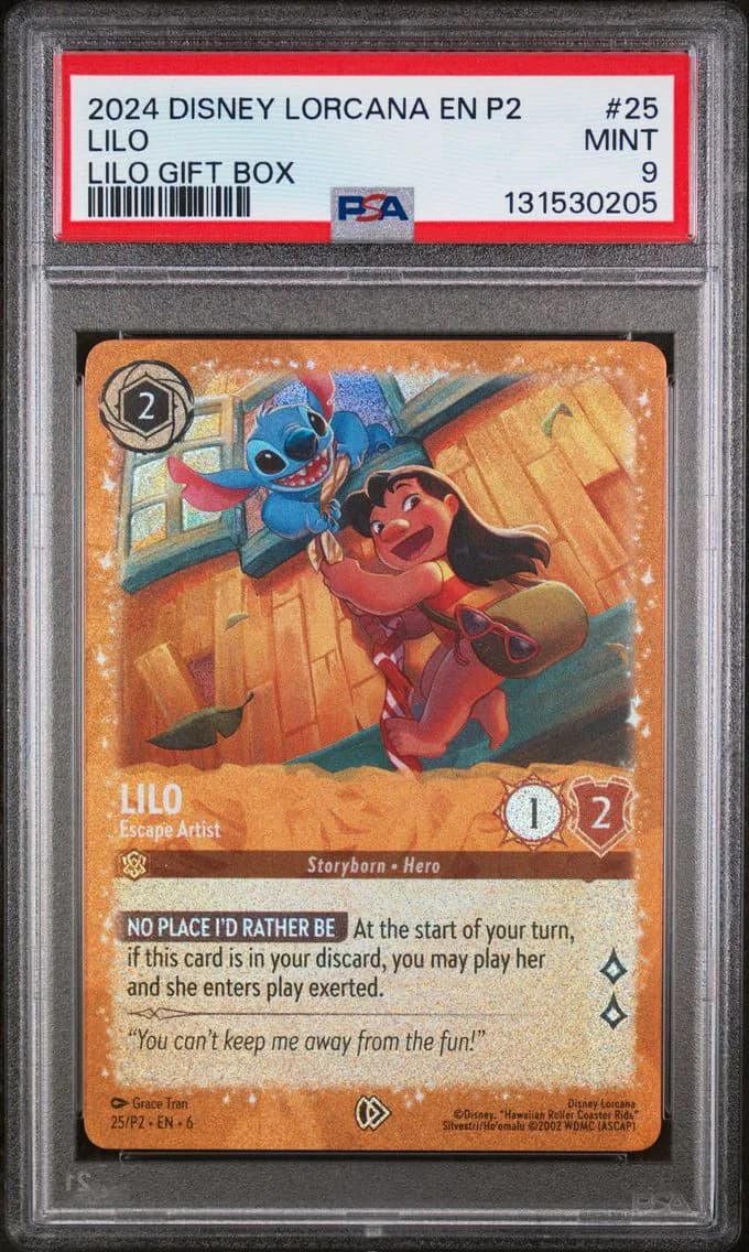 Lilo - Escape Artist, PSA 9