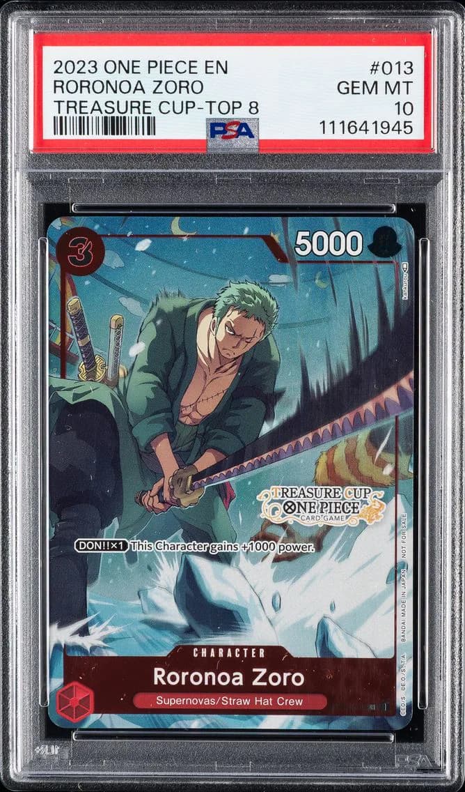 Roronoa Zoro, PSA 10