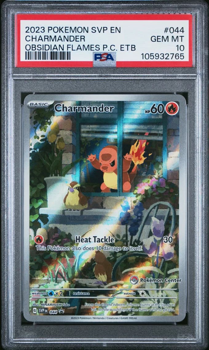Charmander, PSA 10