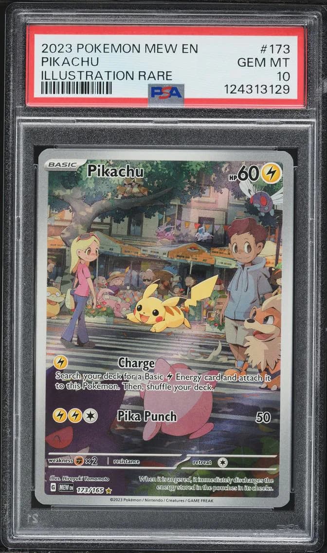 Pikachu, PSA 10