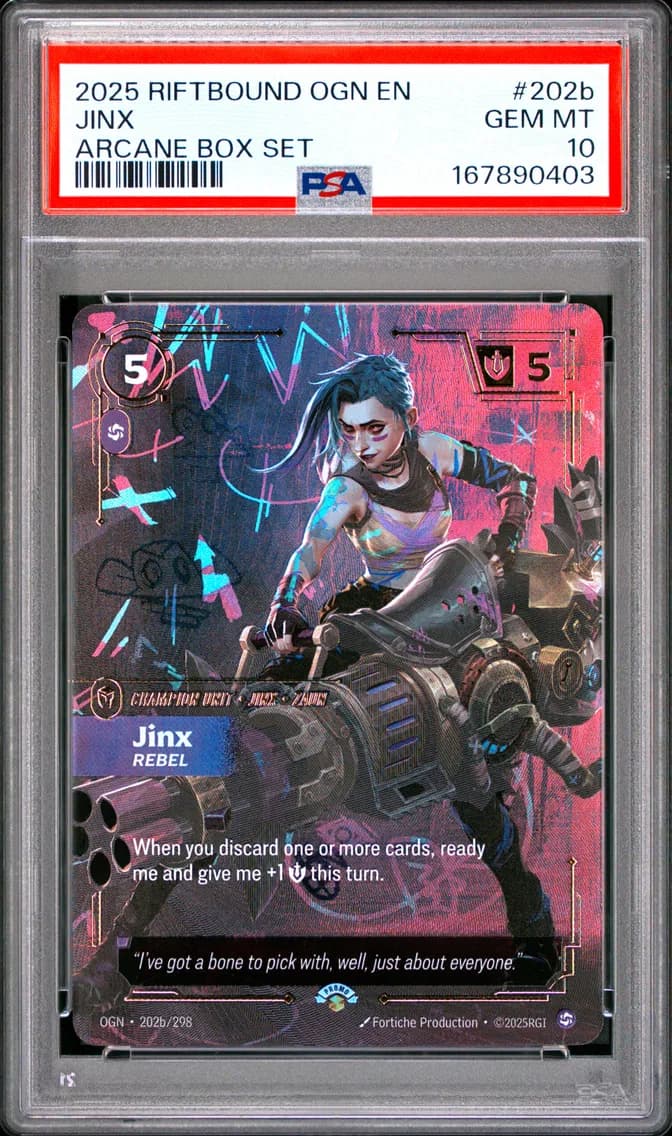 Jinx - Rebel, PSA 10
