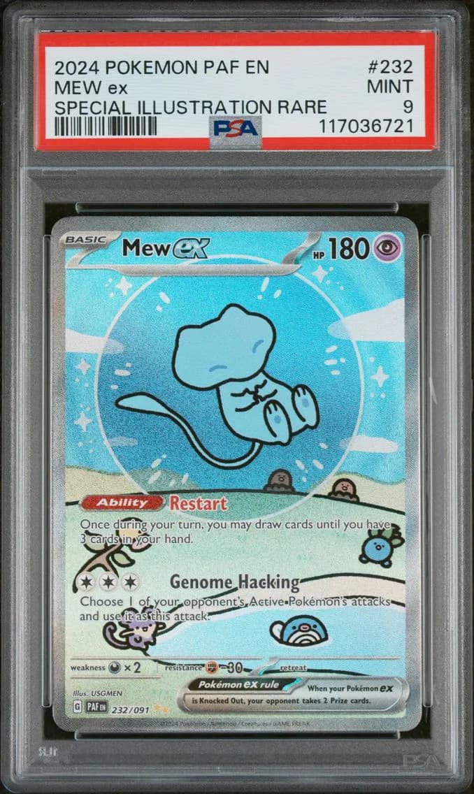 Mew EX, PSA 9