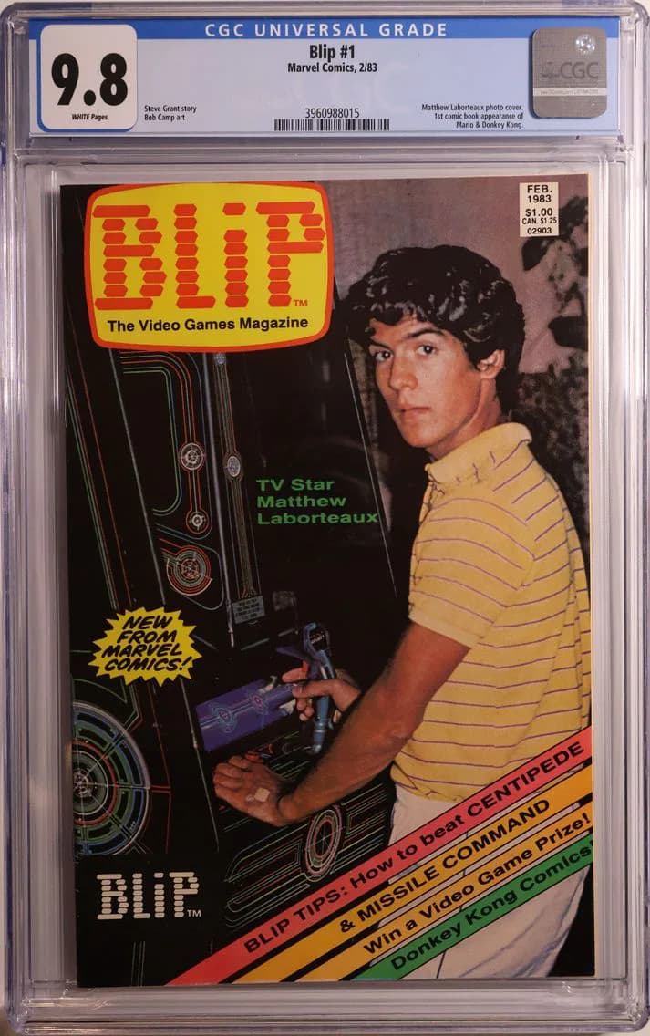 1983 Blip #1, CGC 9.8