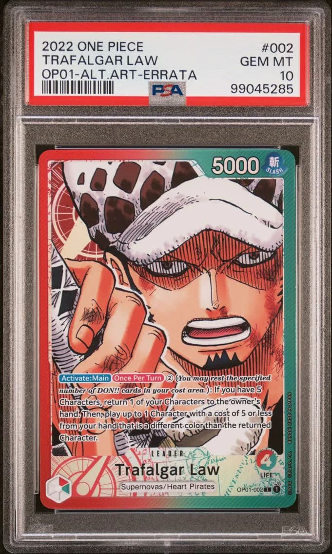 Trafalgar Law, PSA 10