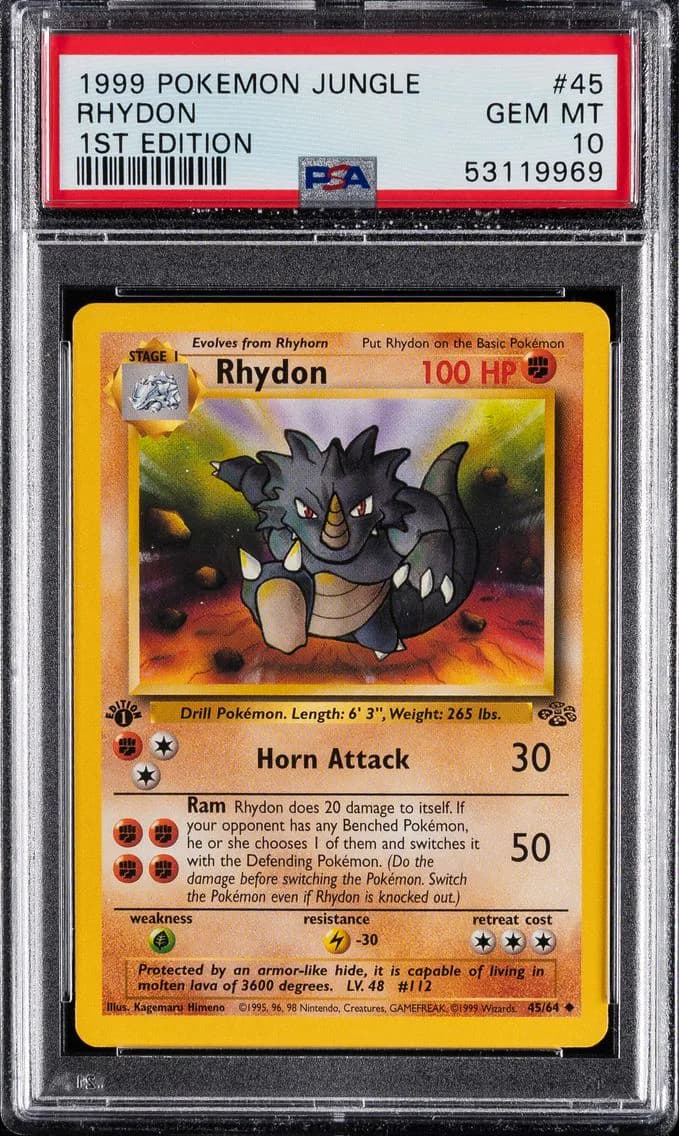 RHYDON, PSA 10