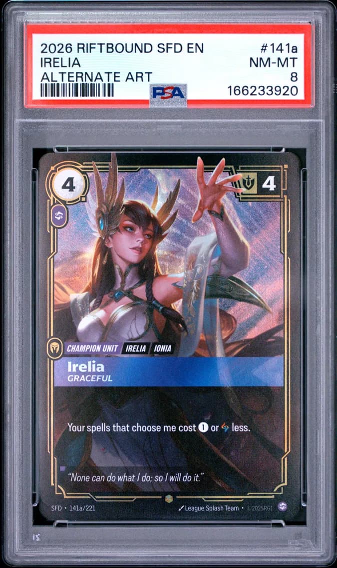 Irelia - Graceful, PSA 8