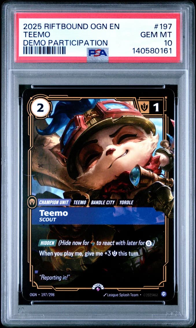 Teemo - Scout, PSA 10