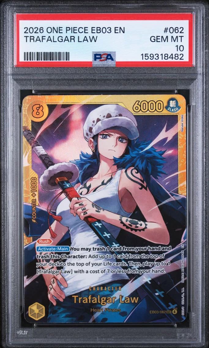 Trafalgar Law, PSA 10