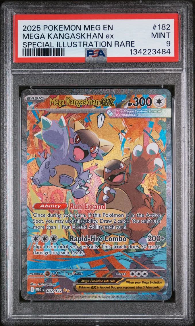 Mega Kangaskhan EX, PSA 9