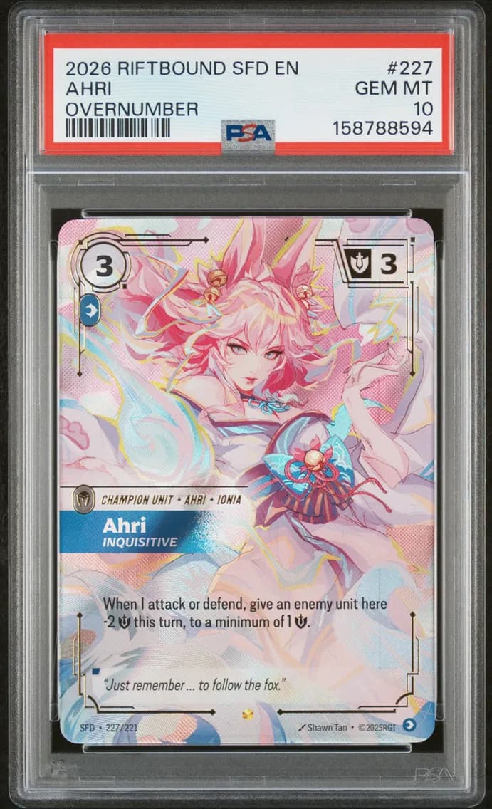 Ahri - Inquisitive, PSA 10