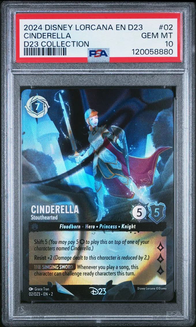 Cinderella - Stouthearted, PSA 10
