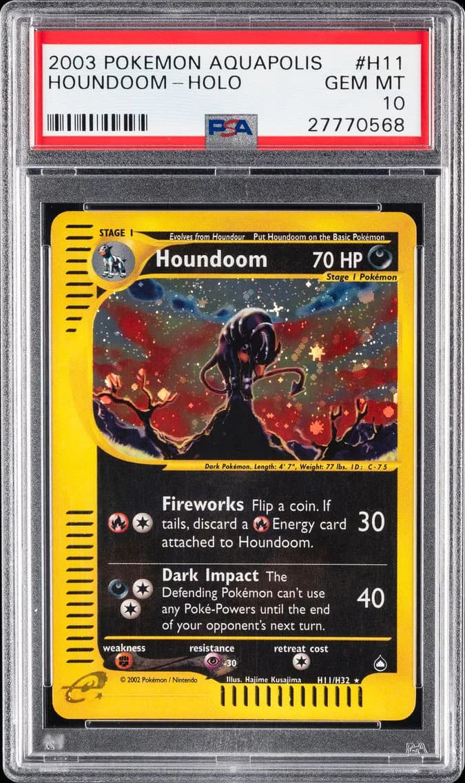 Houndoom-Holo, PSA 10