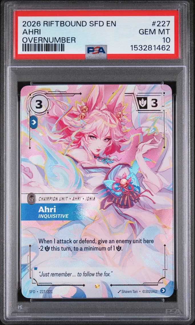 Ahri - Inquisitive, PSA 10