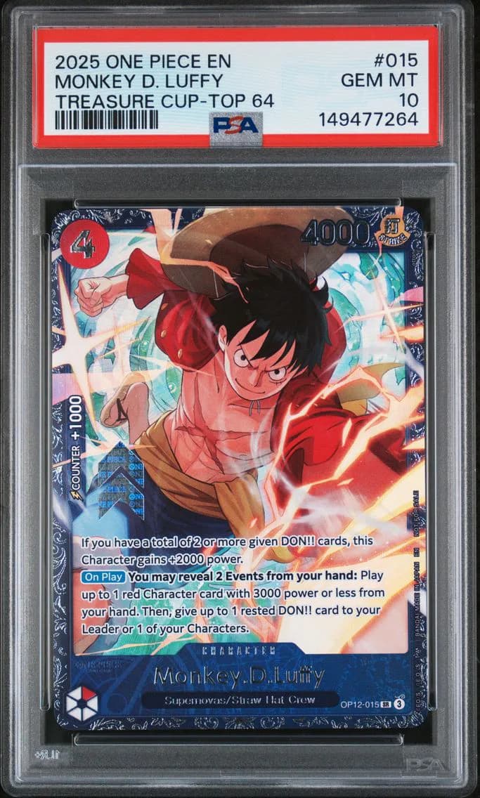 Monkey D. Luffy, PSA 10