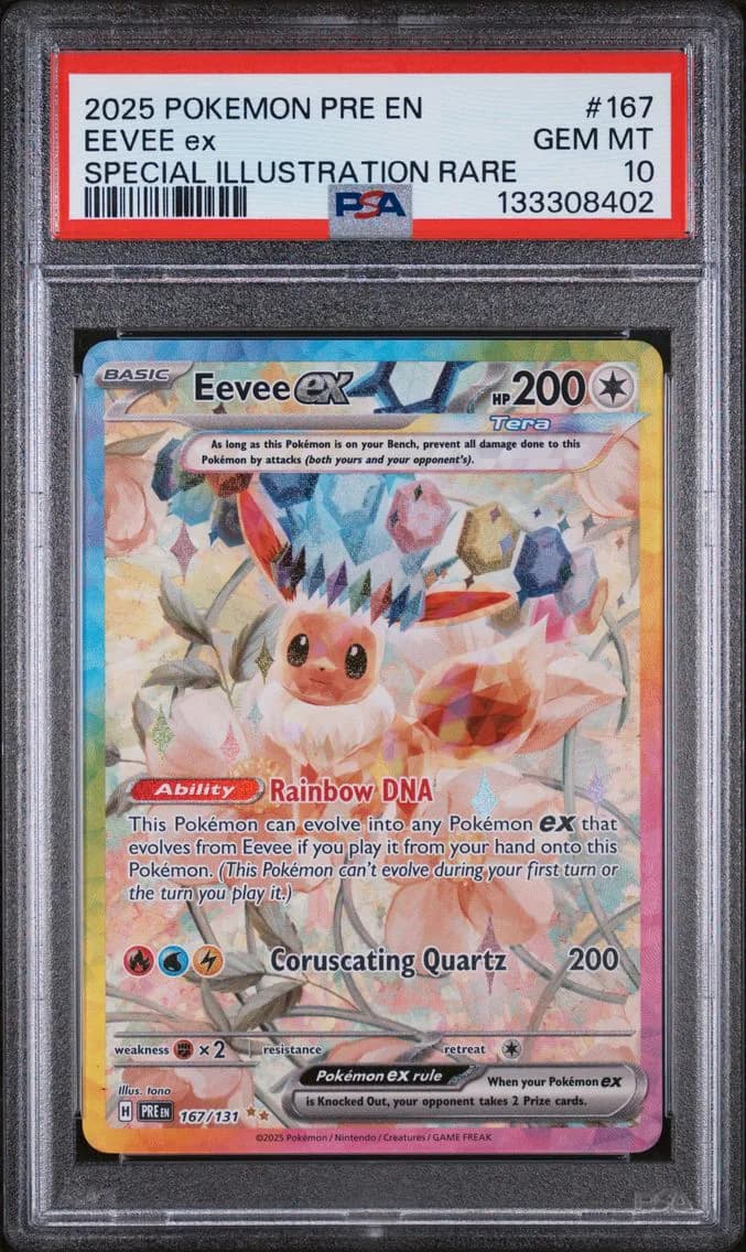 Eevee EX, PSA 10