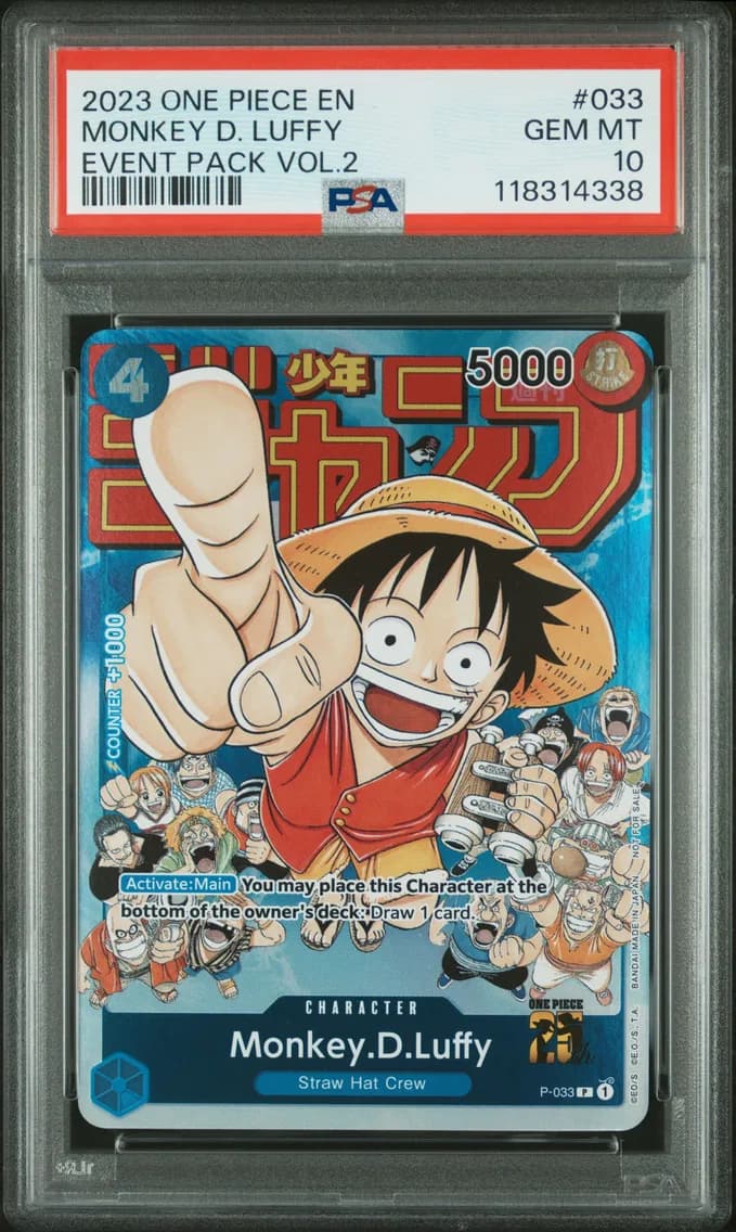 Monkey D. Luffy, PSA 10