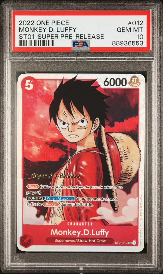 Monkey D. Luffy, PSA 10