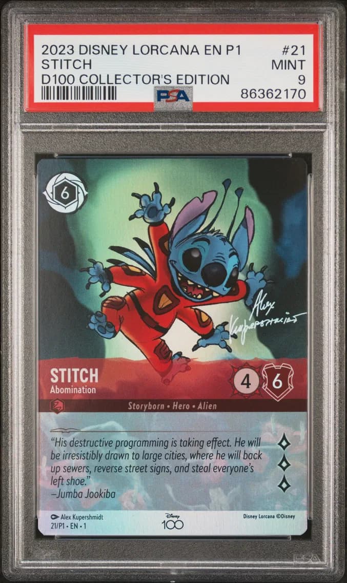 Stitch - Abomination, PSA 9