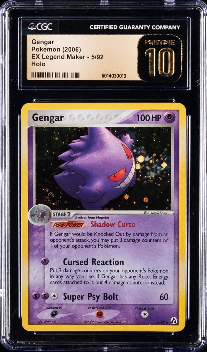 Gengar-Holo, CGC Pristine 10