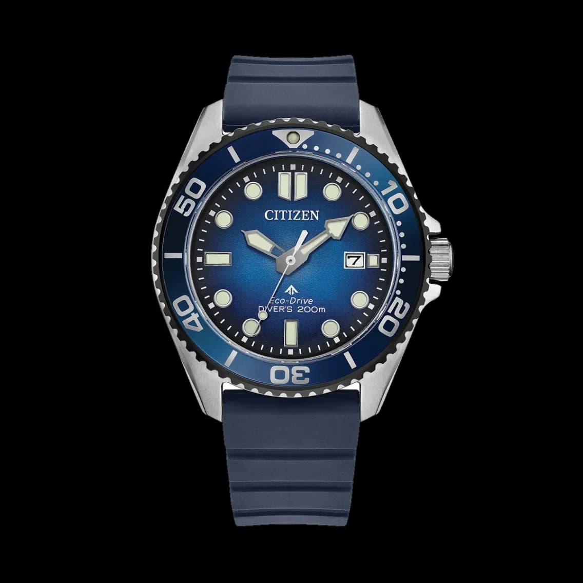 Citizen Promaster Dive 40.6mm - Blue on Rubber Strap, TEDDY BALDASSARRE 10