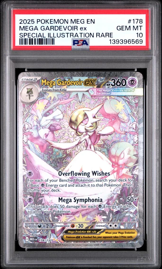 Mega Gardevoir EX, PSA 10