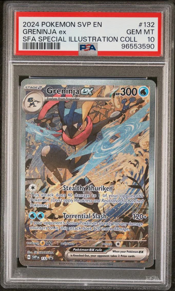 Greninja EX, PSA 10