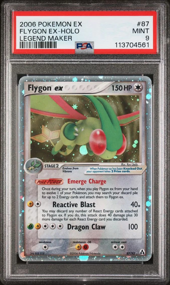 Flygon EX-Holo, PSA 9