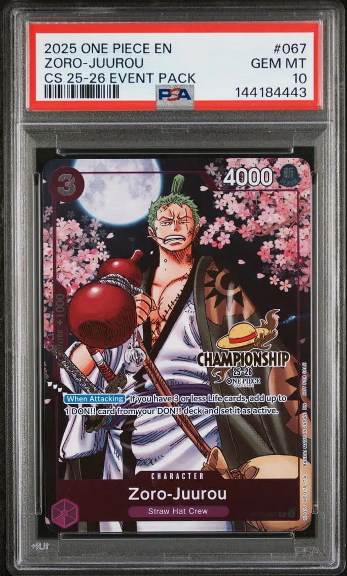 Zoro-Juurou, PSA 10