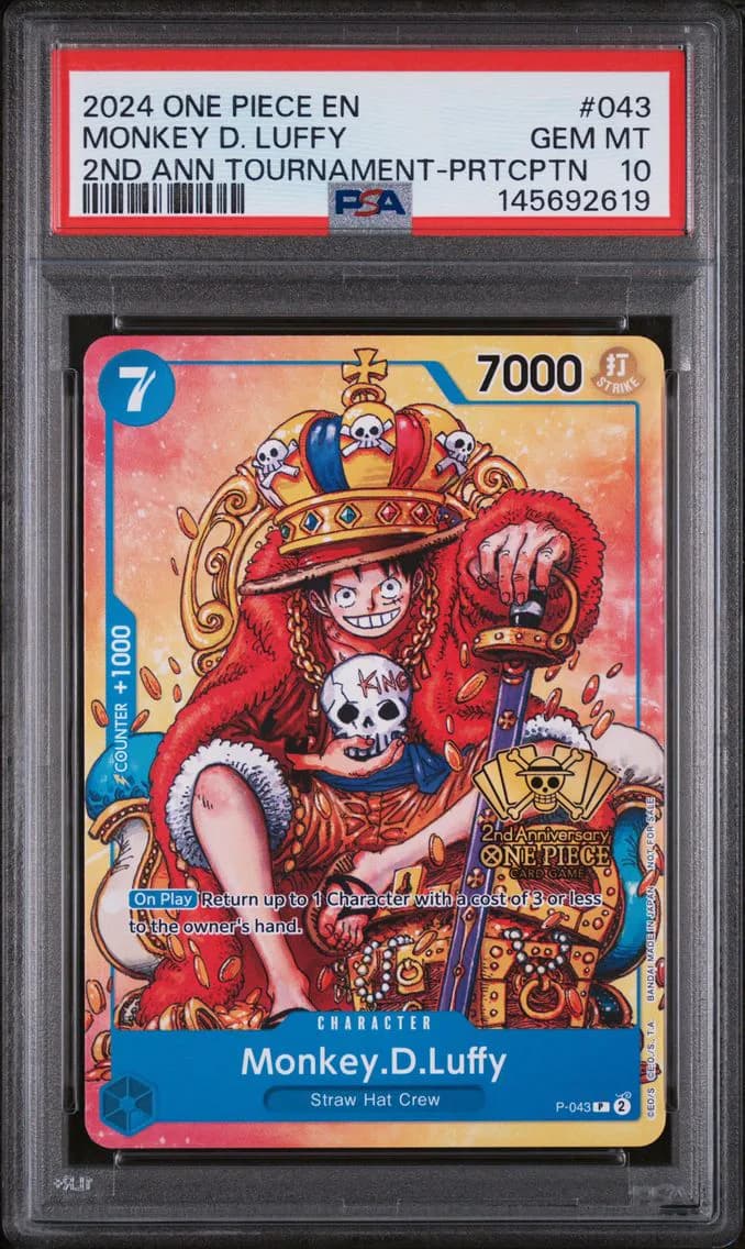 Monkey D. Luffy, PSA 10